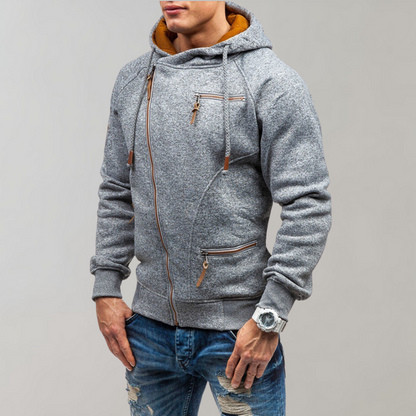 Liam | Comfortabele Hoodie met Stijlvolle Rits