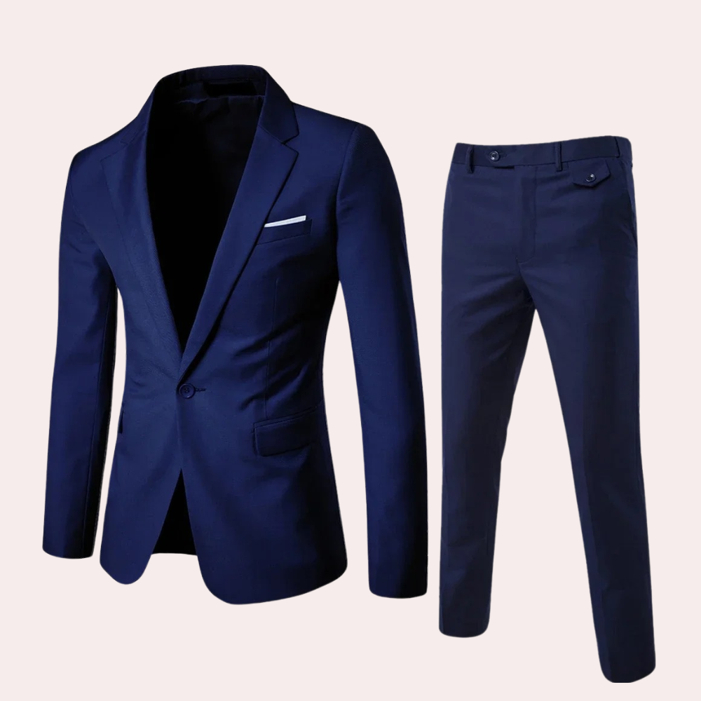 Lucas | Stijlvol Slim Fit Pak voor Formele Gelegenheden