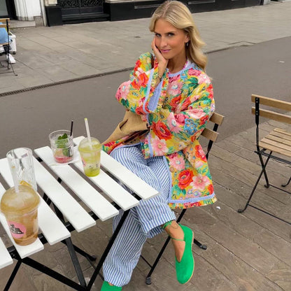 ColorCascade | Stijlvolle jas voor de aankomende lente