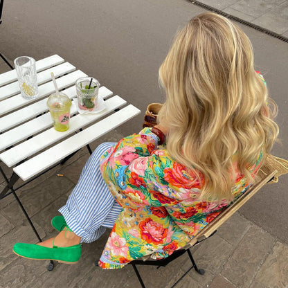 ColorCascade | Stijlvolle jas voor de aankomende lente