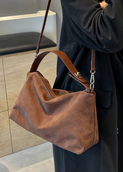 Luna - Suede dames tas MM