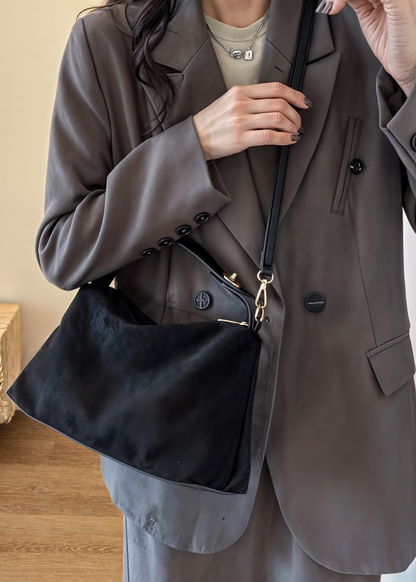 Luna - Suede dames tas MM