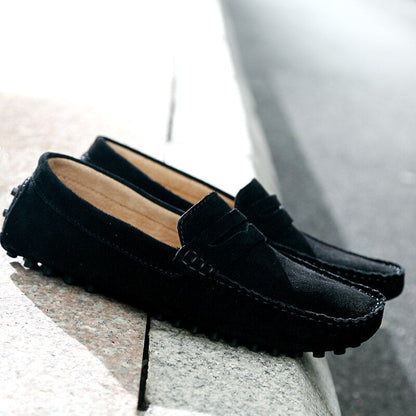 Dante Italian | Mens Fashion Casual Suede Loafers Voor Heren