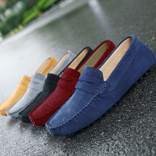 Dante Italian | Mens Fashion Casual Suede Loafers Voor Heren