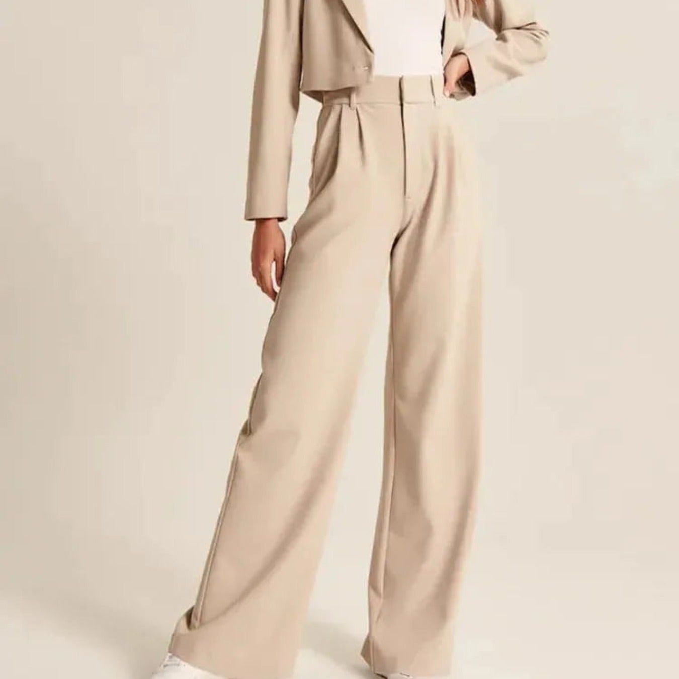 Naomi  -  High waisted wide pants
