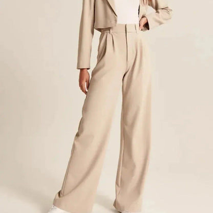 Naomi  -  High waisted wide pants