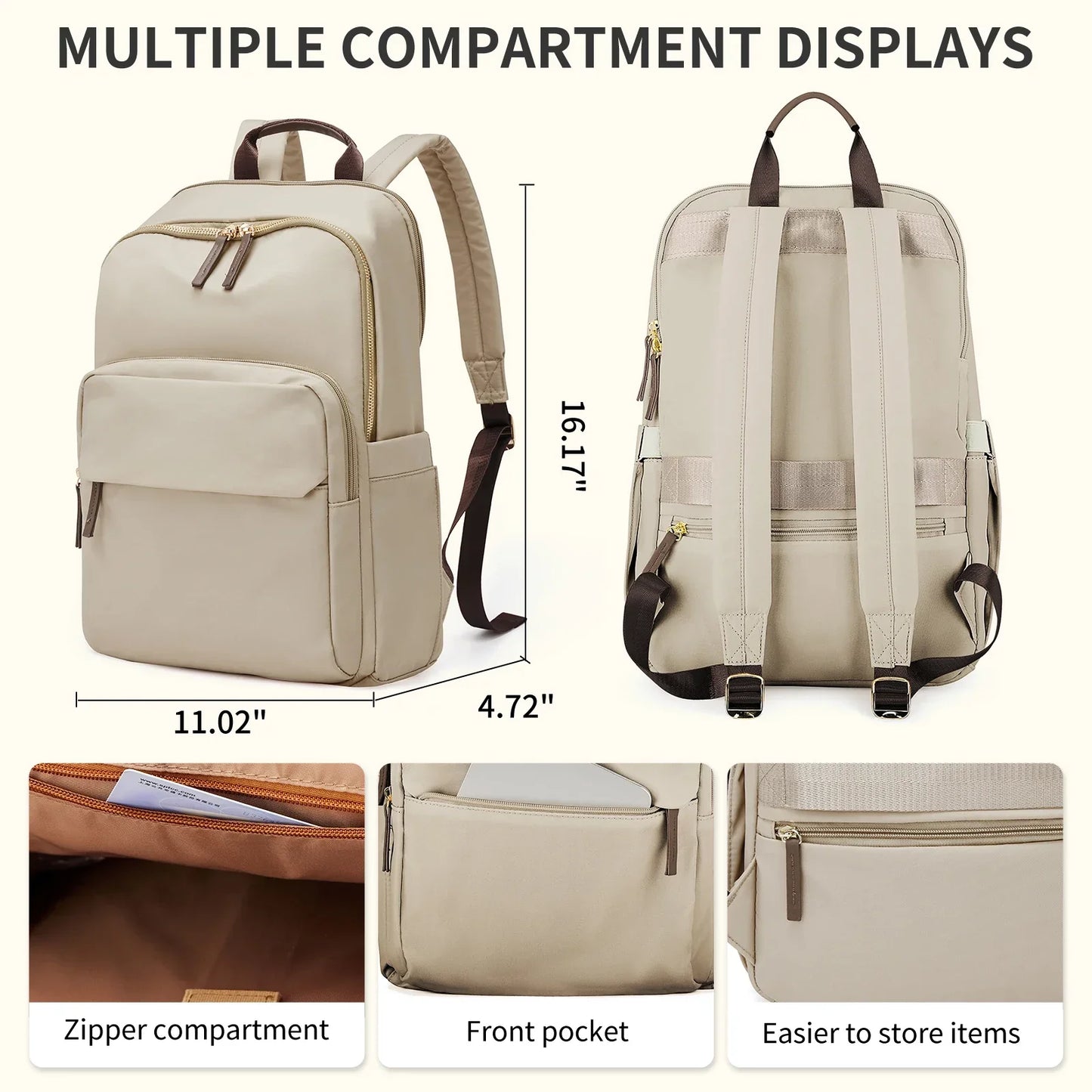 TravelPack - Ruime Unisex Rugtas (20-35 Liter)