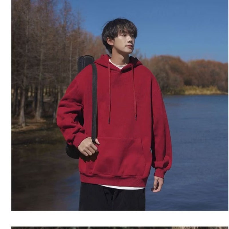 Job | Casual Basic Hoodie voor Herfst en Winter