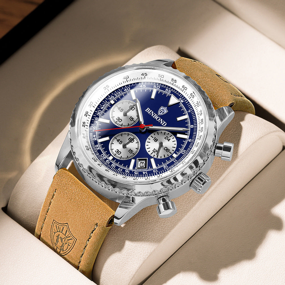LIGE Chrono Watch | Luxe sporthorloge met hoogwaardige functies