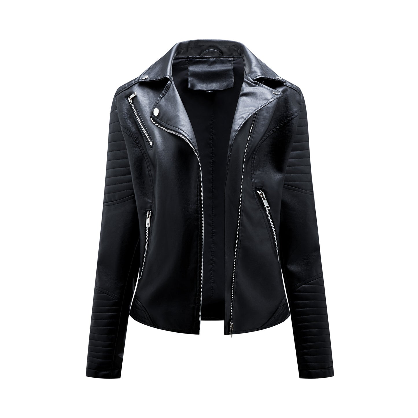 Emily | Effen Leren Bikerjas