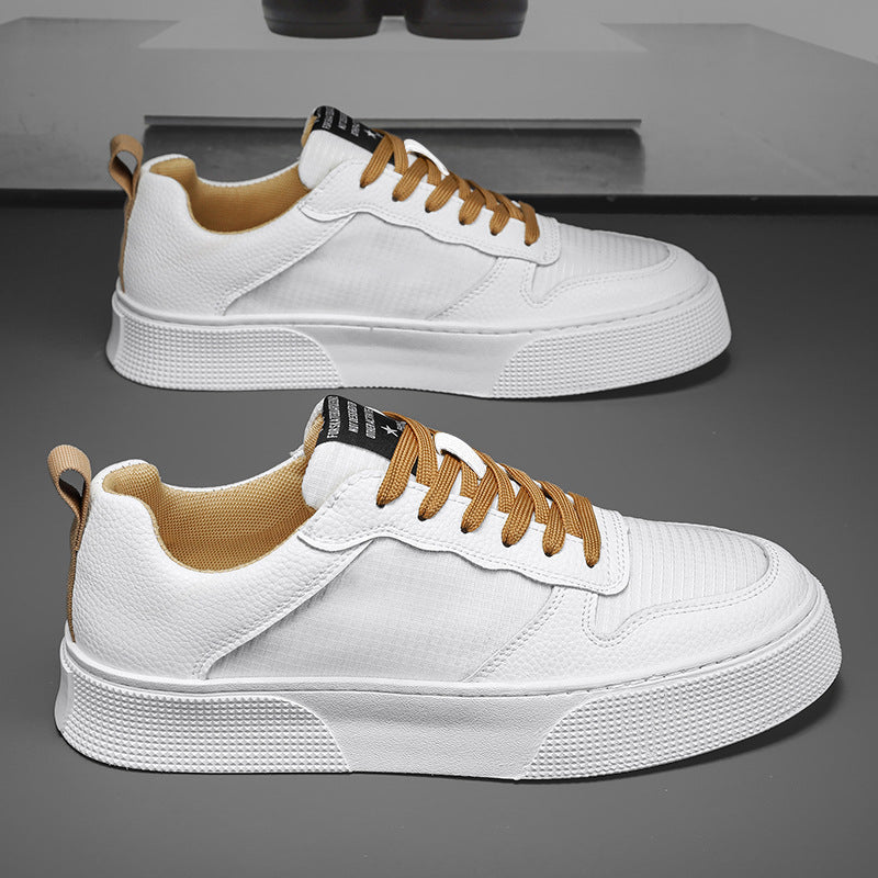 Emily | Dames Platform Sneakers | Casual Lace-Up Lage-Top Schoenen