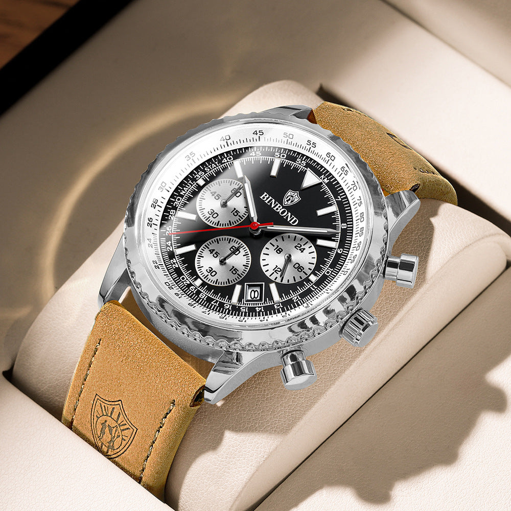 LIGE Chrono Watch | Luxe sporthorloge met hoogwaardige functies