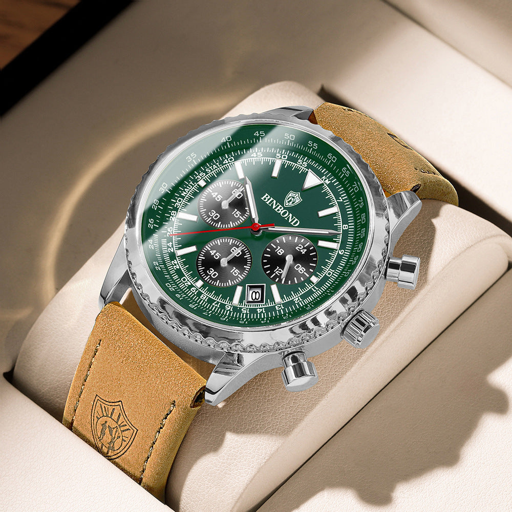LIGE Chrono Watch | Luxe sporthorloge met hoogwaardige functies