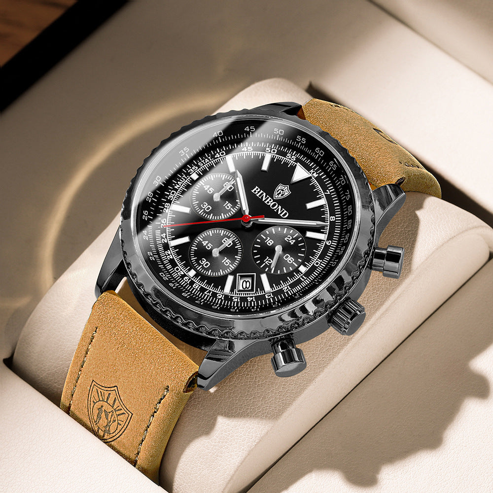 LIGE Chrono Watch | Luxe sporthorloge met hoogwaardige functies