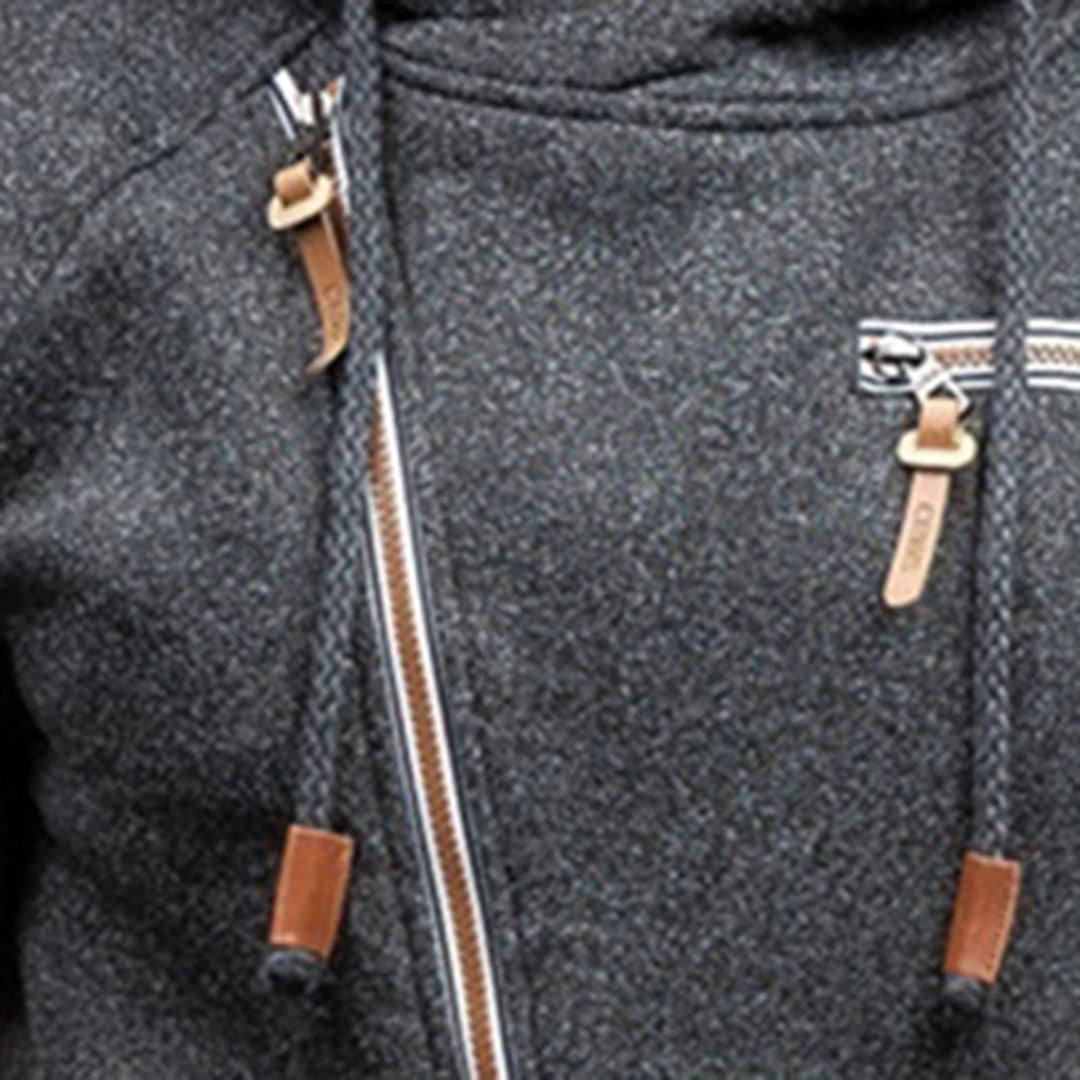 Liam | Comfortabele Hoodie met Stijlvolle Rits