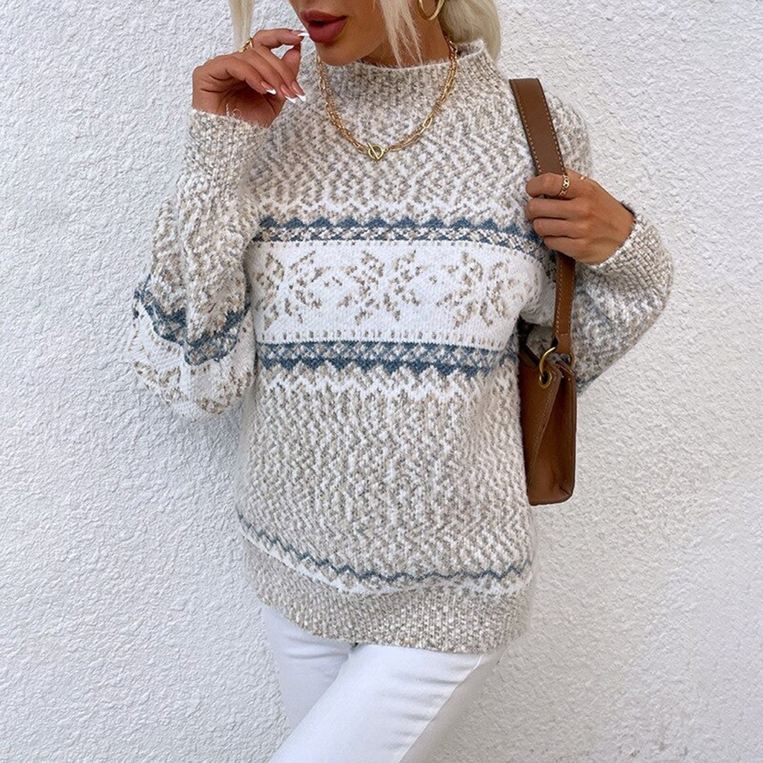 Warme Vintage Dames Pullover