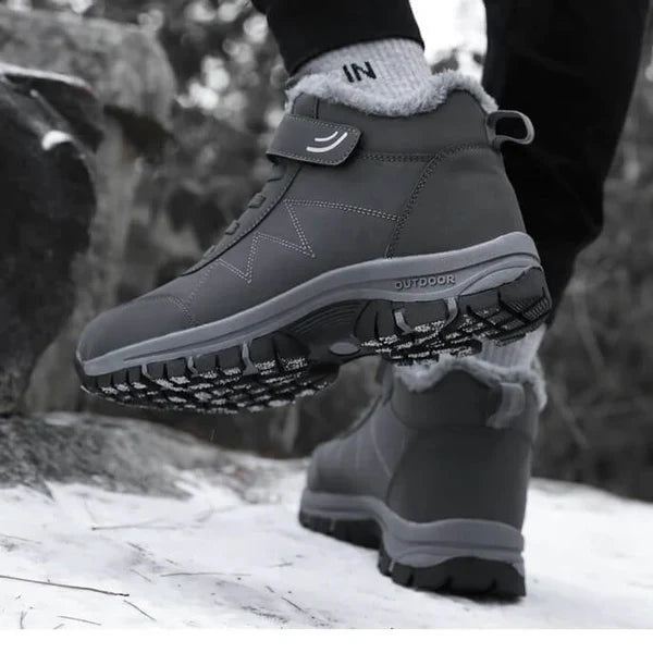 Sander - Waterdichte winter wandelschoenen met bontvoering
