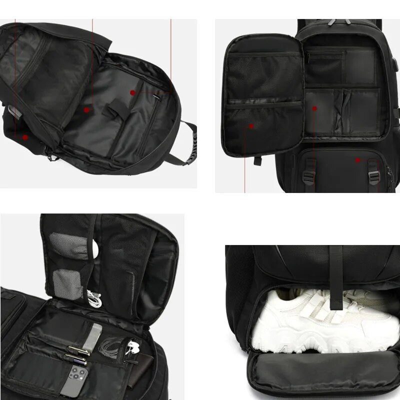 Tech Trek Pro 80L | Rugzak Met Usb-Aansluiting