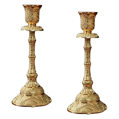 Brass Glow | Elegante kaarshouders voor een luxe uitstraling