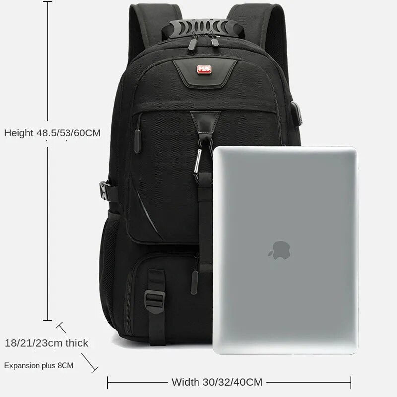 Tech Trek Pro 80L | Rugzak Met Usb-Aansluiting