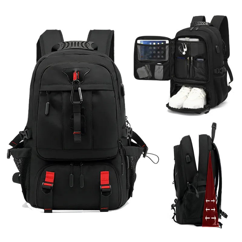 Tech Trek Pro 80L | Rugzak Met Usb-Aansluiting