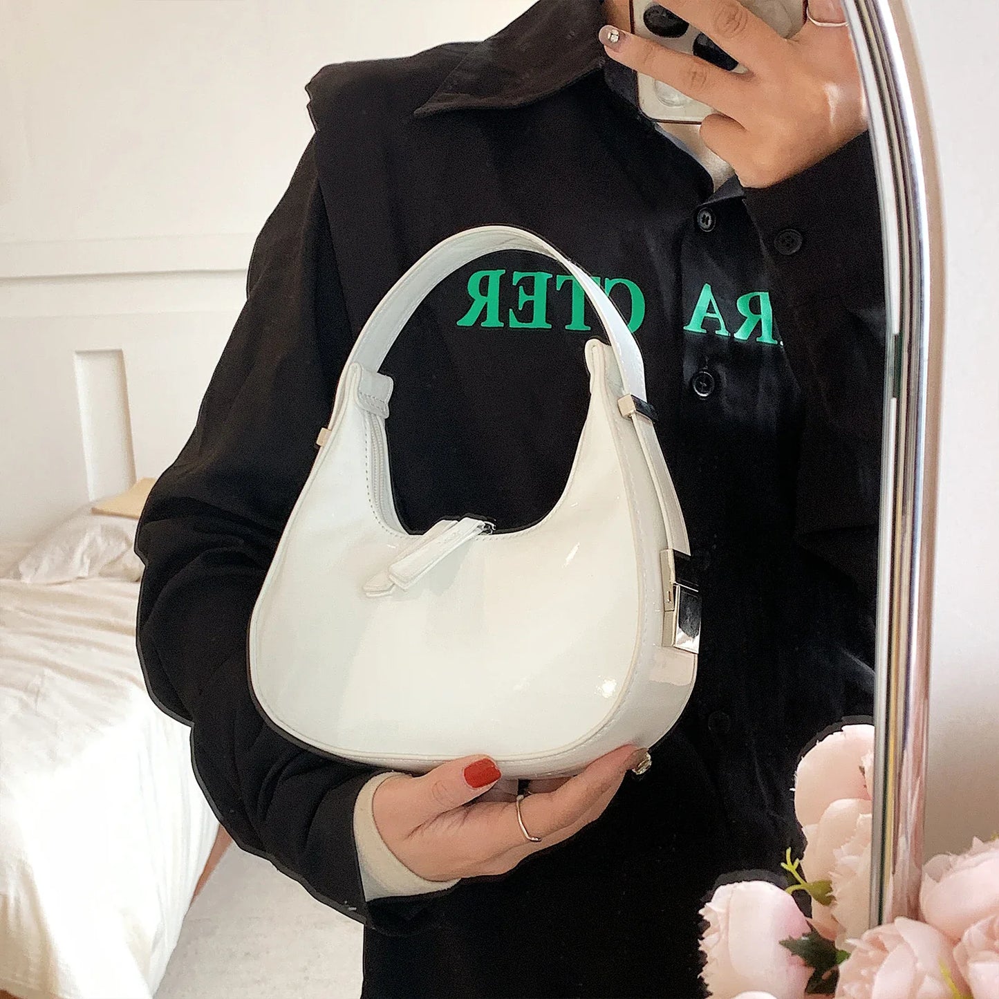 Liranda | Leren schouder Tas