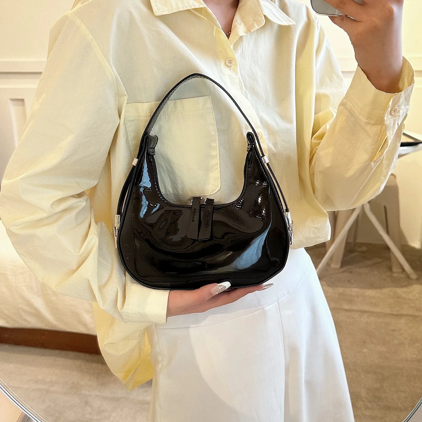 Liranda | Leren schouder Tas