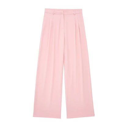 Tara | Trendy 2-delige Set met Haltertop en Hoge Taille Broek