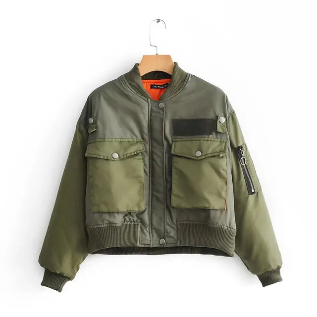 Warme Bomber Jas Dames