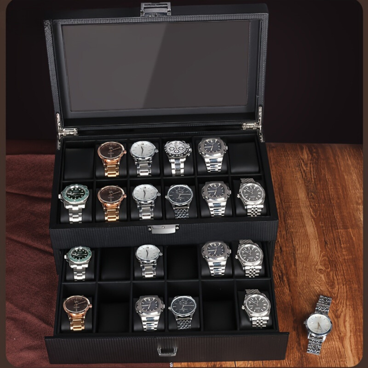 Watch Organizer | Luxe horlogeopslag en overzicht in stijl