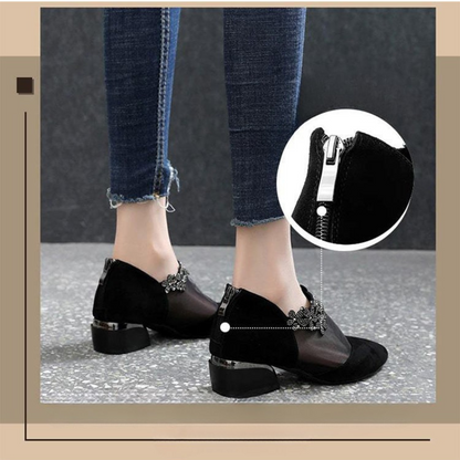 Isa | Elegante hakken met strasssteentjes voor een sprankelende look