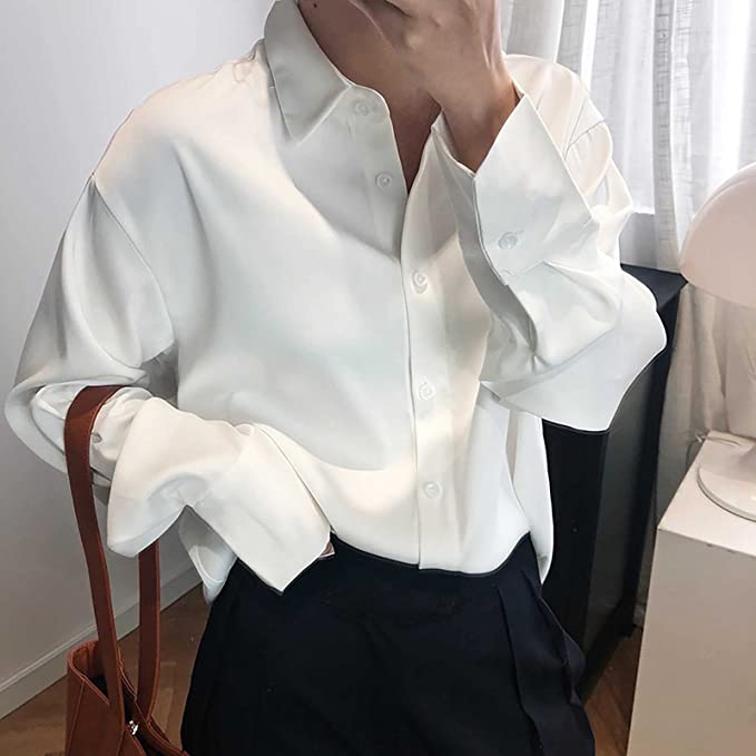 Sanna Satijnen Blouse | Een elegante damesblouse