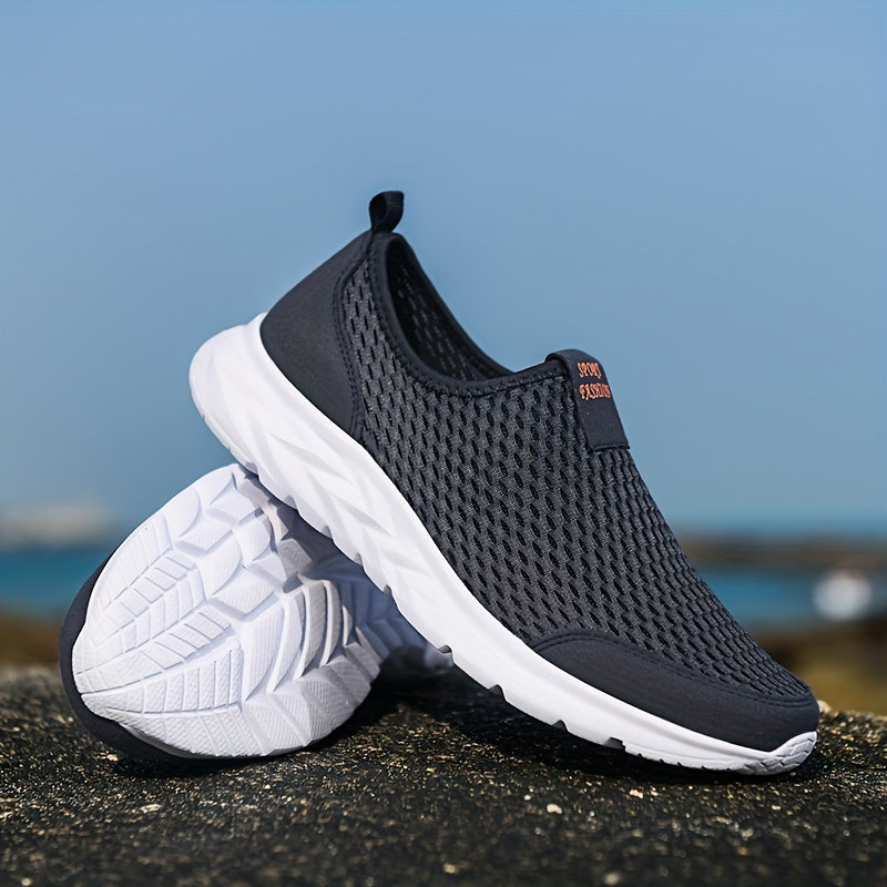 Noah | Heren Casual Ademend Mesh Instapschoenen