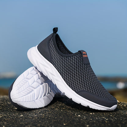 Noah | Heren Casual Ademend Mesh Instapschoenen