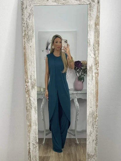 Amelia | Vrouwelijke jurk met speelse ruches voor een elegante uitstraling