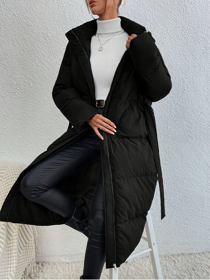 Freya | Effen Kleur Zip-Up Fluffy Jas