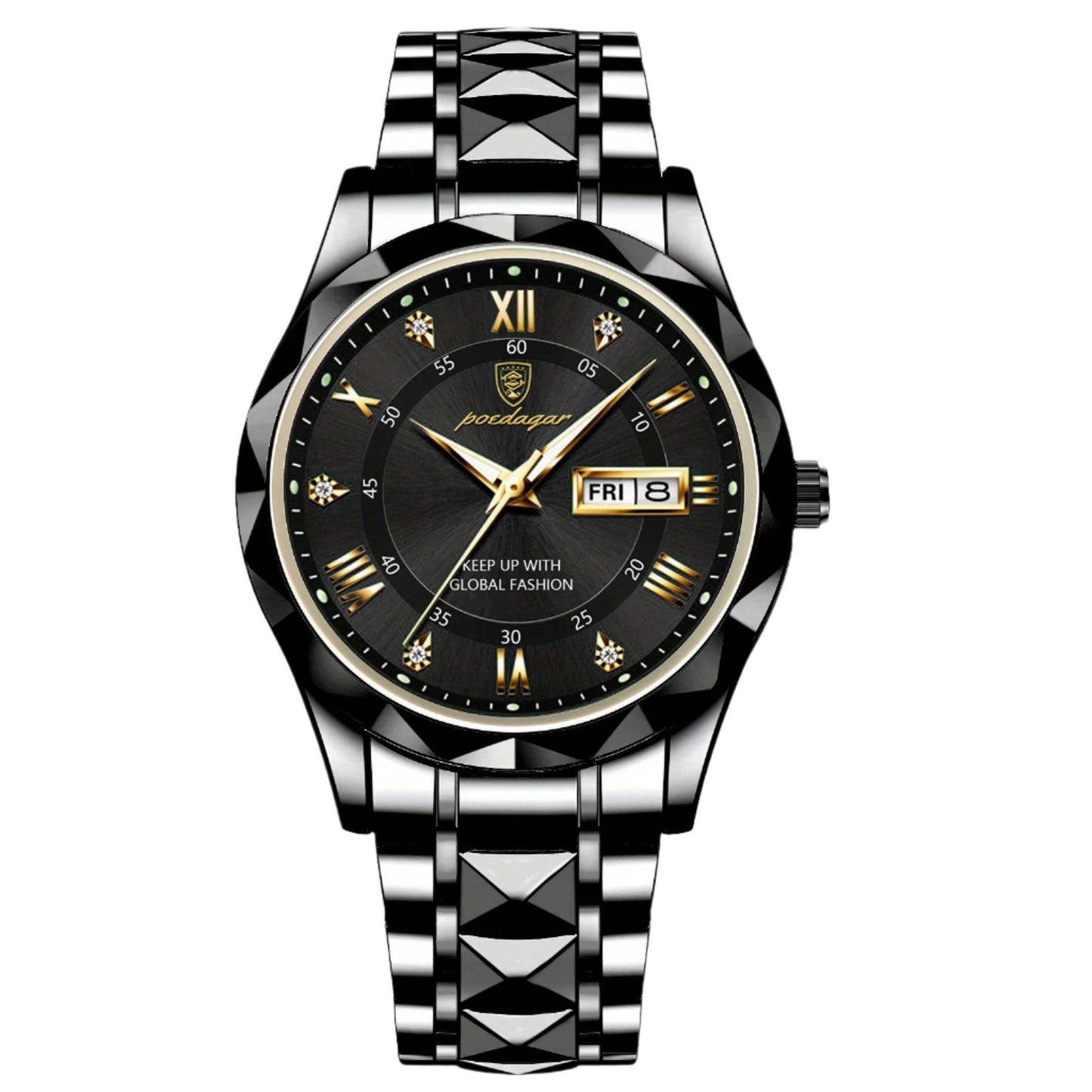 Alexander | Luxe Waterdicht Quartz Horloge met Kalender voor Heren