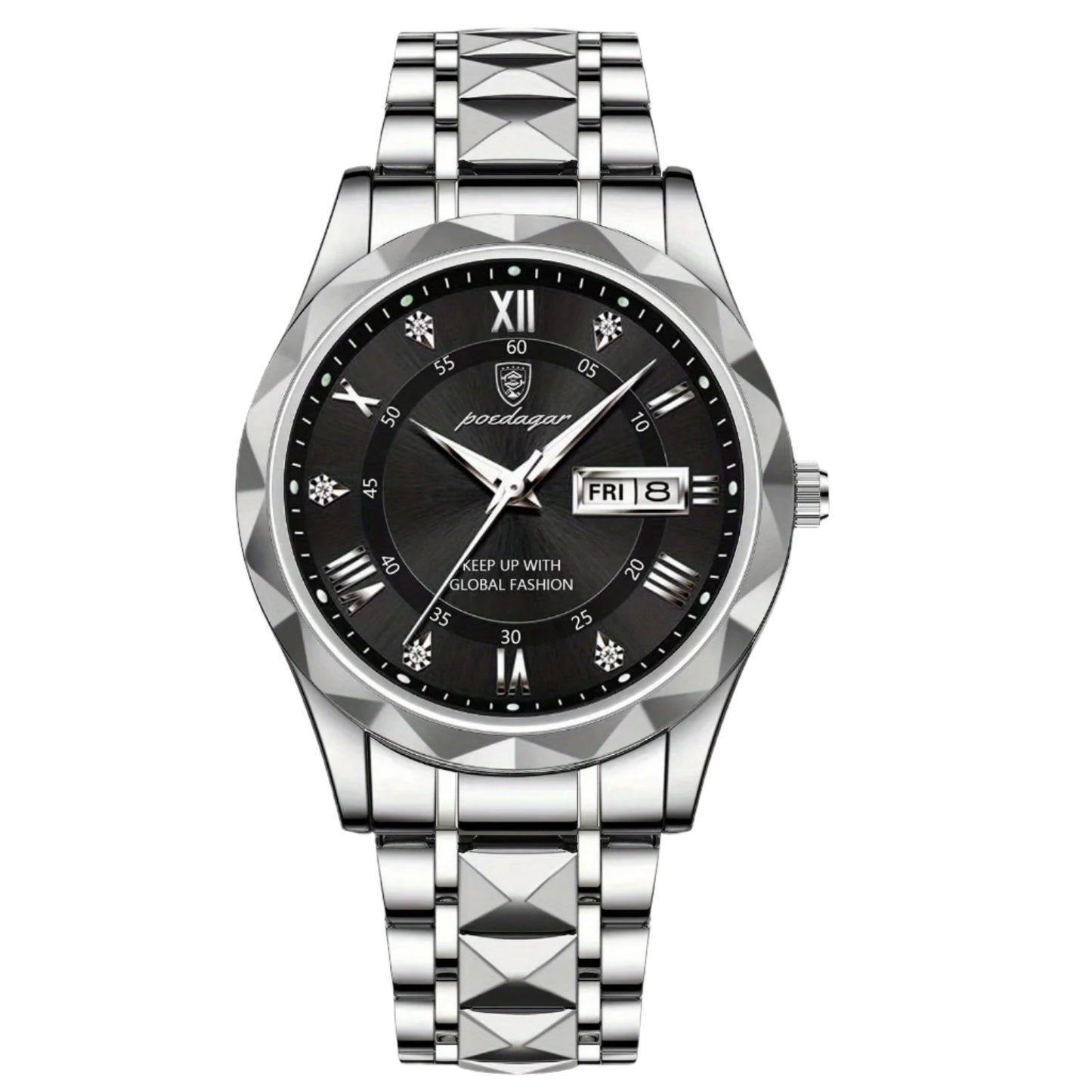 Alexander | Luxe Waterdicht Quartz Horloge met Kalender voor Heren