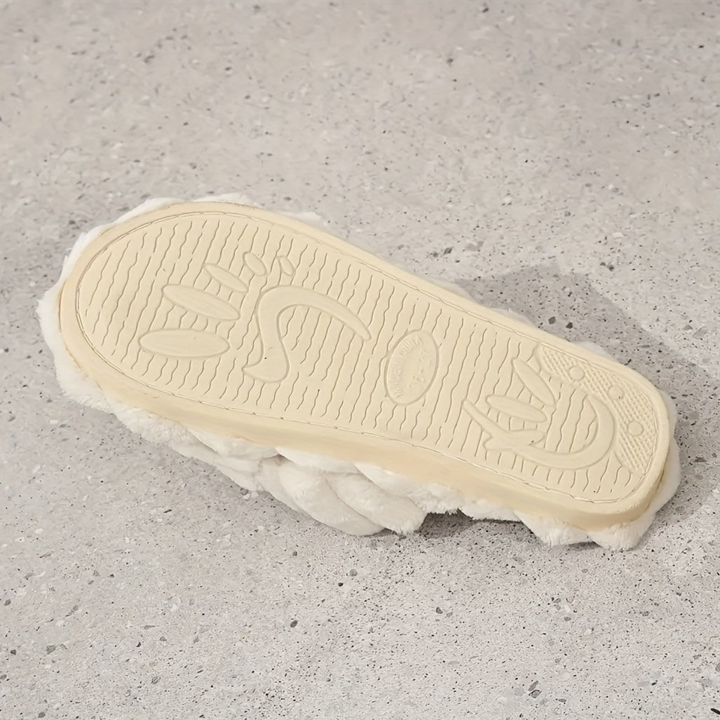 Emily | Dames Effen Kleur Thuis Slippers