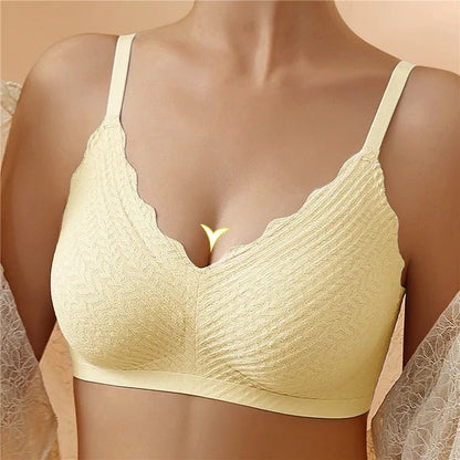 Isabella | Naadloze Push-Up Beha met Diepe V-Hals