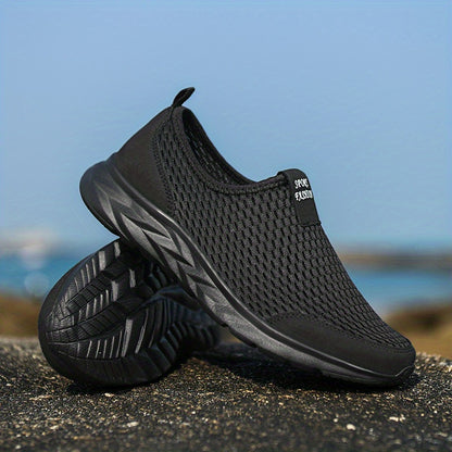 Noah | Heren Casual Ademend Mesh Instapschoenen