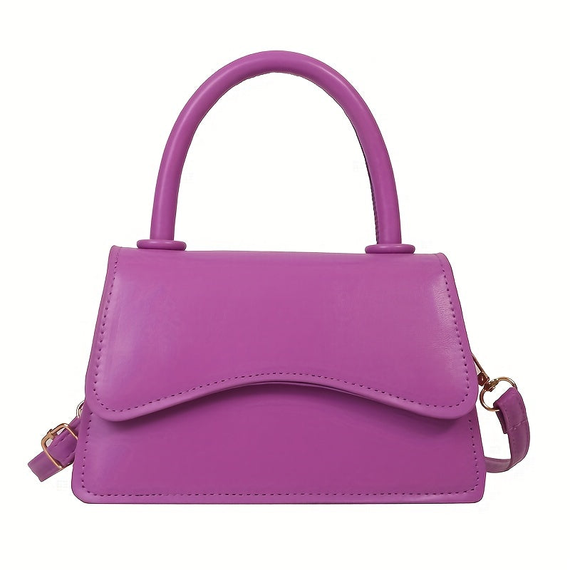 Ella | Stijlvolle Mini-Handtas in Effen Kleur