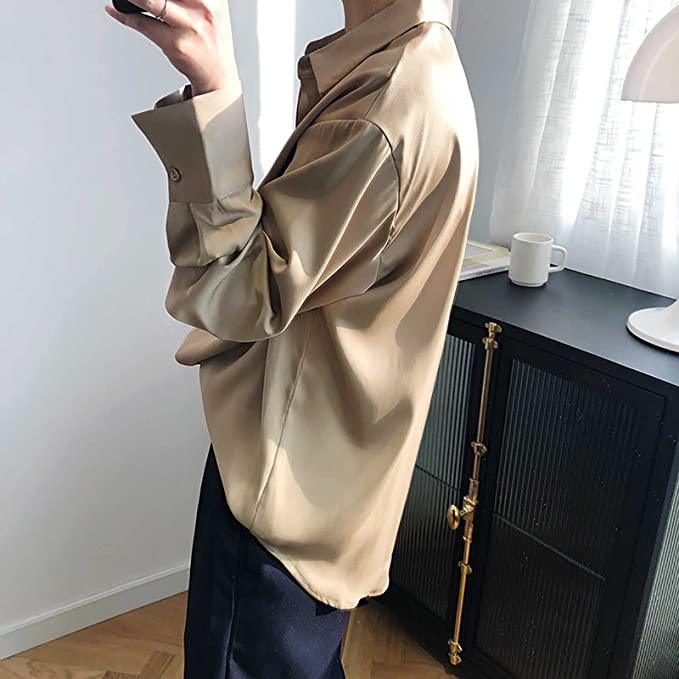 Sanna Satijnen Blouse | Een elegante damesblouse