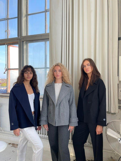 Elise | Elegante Getailleerde Dames Winterjas voor de Koude Dagen