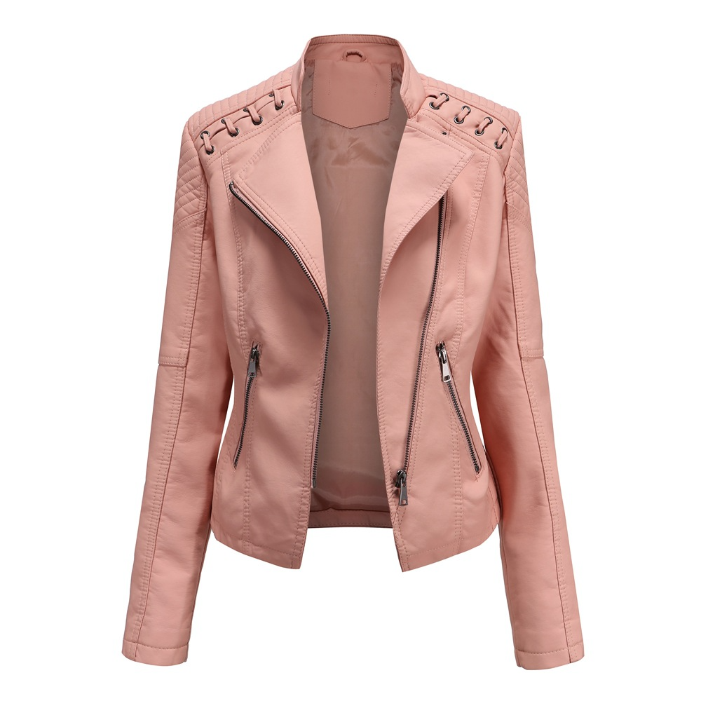 Dames Leren Jas - Stijlvol - 100% Echt Leer - Perfect voor Herfst en Winter