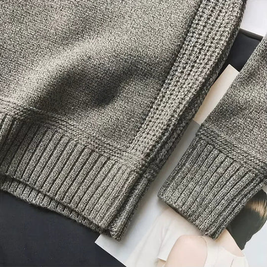 Lukas | Klassieke Herfsttrui van Hoogwaardige Tricot