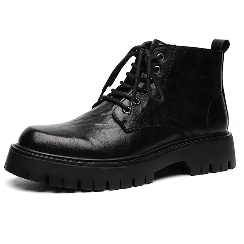 Oliver leren katoen zachte bodem heren veterboots