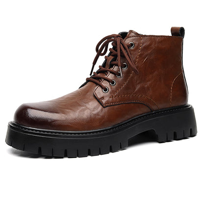 Oliver leren katoen zachte bodem heren veterboots