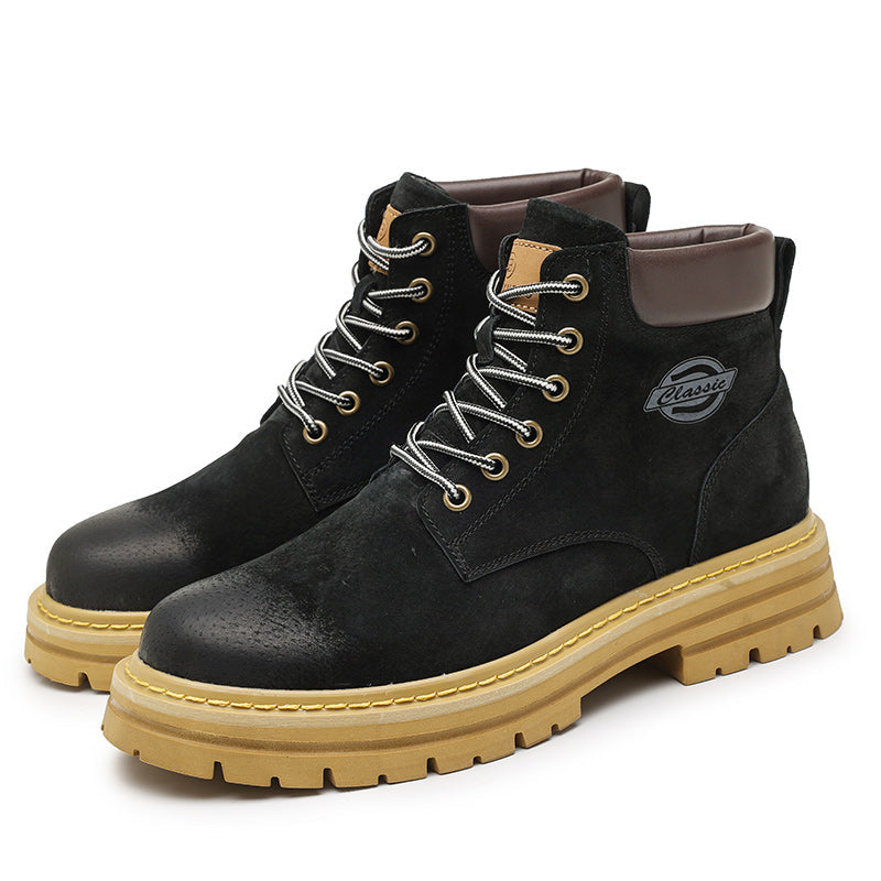 Oliver leren katoen zachte bodem heren veterboots