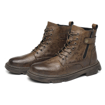 Oliver leren katoen zachte bodem heren veterboots